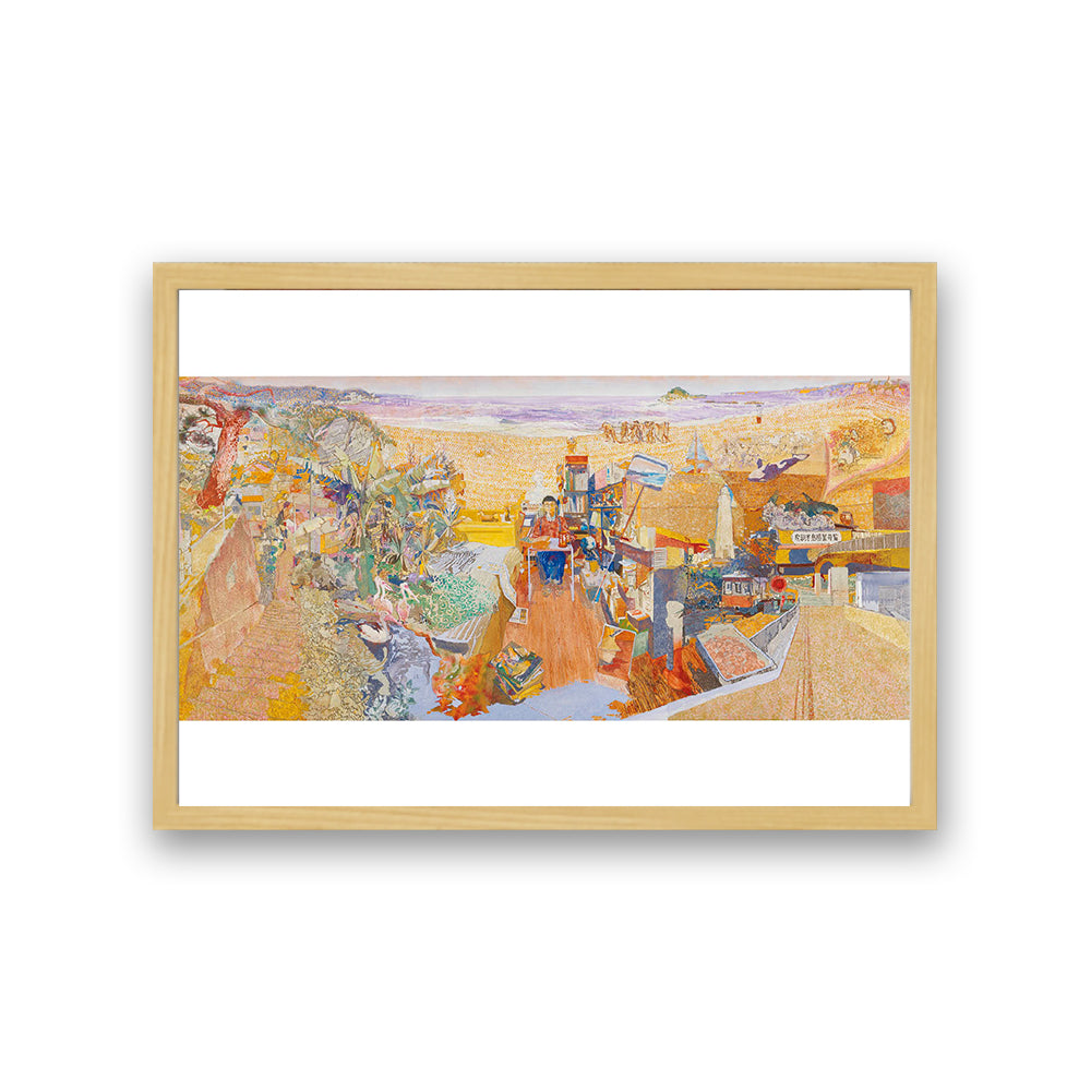 A3複製画【房総半島勝景奇覧】仲村浩一