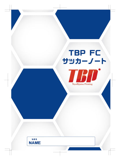 オリジナルロゴ入りサッカーノート (50冊～)